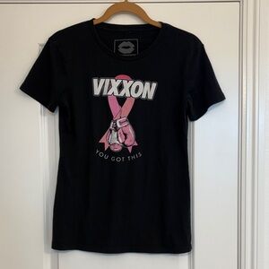 DIXXON Black and Pink Graphic Women's Tee